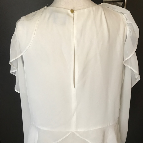 ASOS Ruffle Sleeve Top - Picture 6 of 7